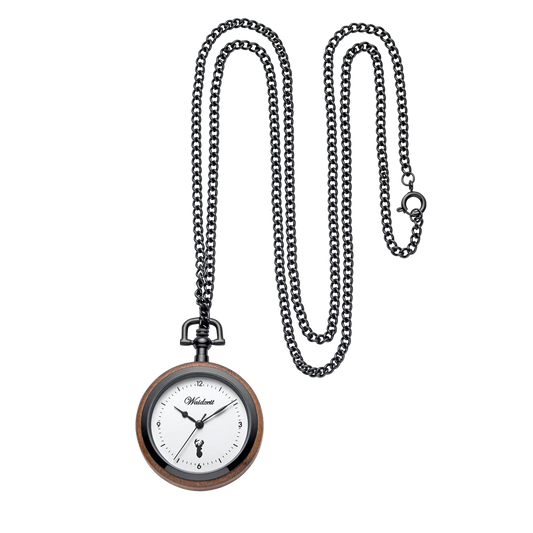 Noir elegance dámske vreckové hodinky