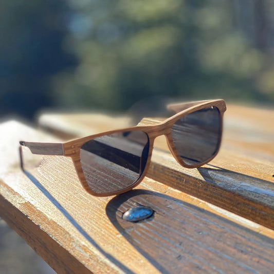 Drevené okuliare Bierfass