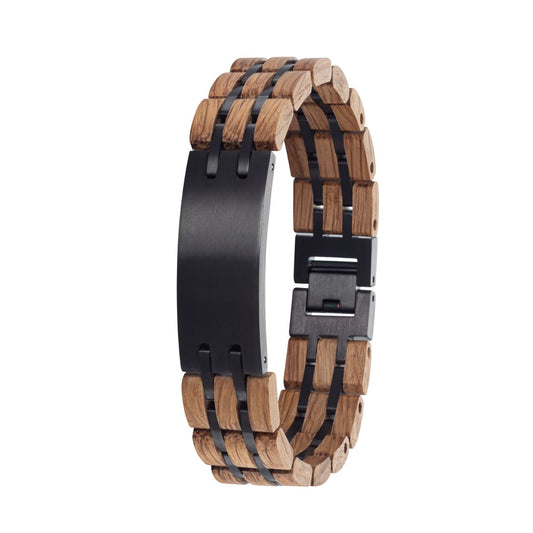 Pánsky drevený náramok z dubového dreva
