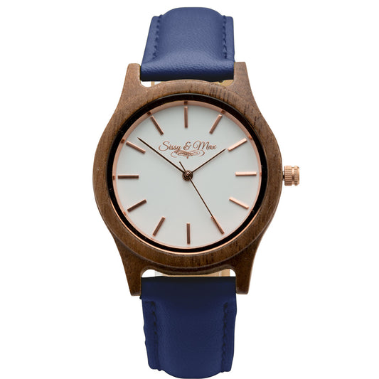damske drevene naramkove hodinky Sissy