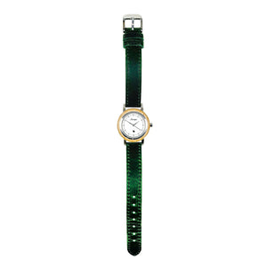 Drevené hodinky dámske Grapevine Zelené