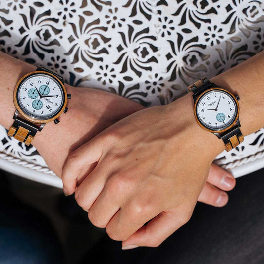 drevené hodinky Gin