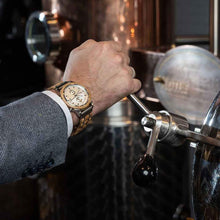 Drevené hodinky Beer Silver