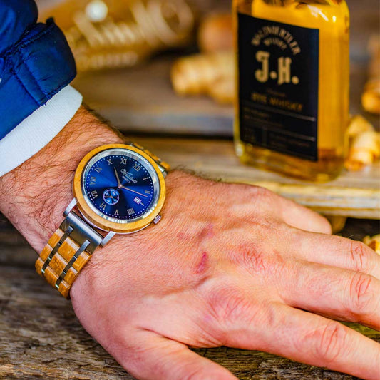 hodinky vyrobene zo sudov