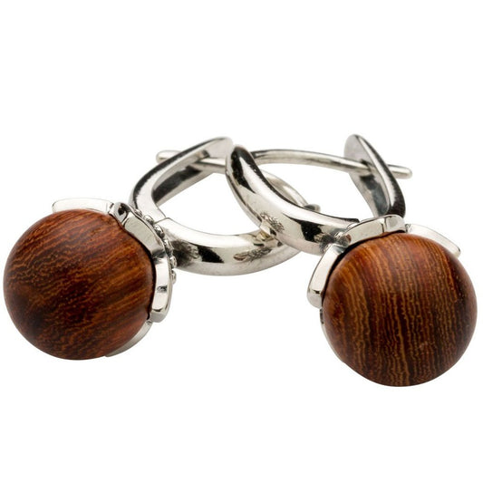 strieborne naušnice