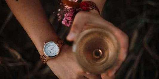 Dámske drevené hodinky