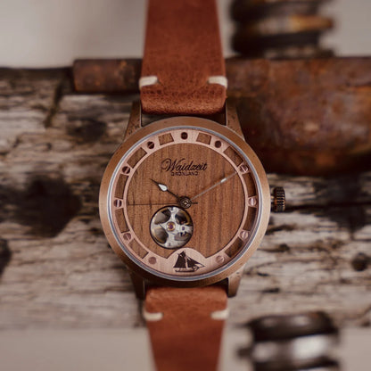 Automatické hodinky Grönland Vintage Bronze