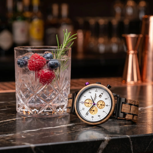 Pánske drevené hodinky Gin Berry