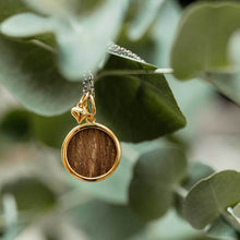 Drevený náhrdelník Orech Zlatý