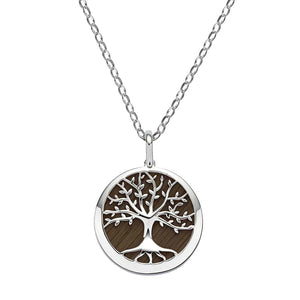 Drevený náhrdelník Strom života Dub močiarny