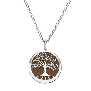Drevený náhrdelník Strom života Orech