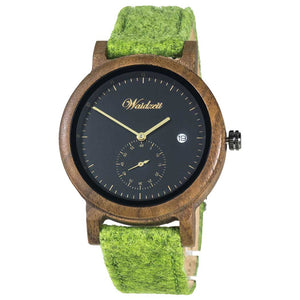 Drevené hodinky Maximilian Loden Zelené