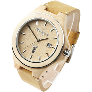 elegantne drevene panske hodinky