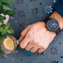 Drevené hodinky Barista Rosso pánske