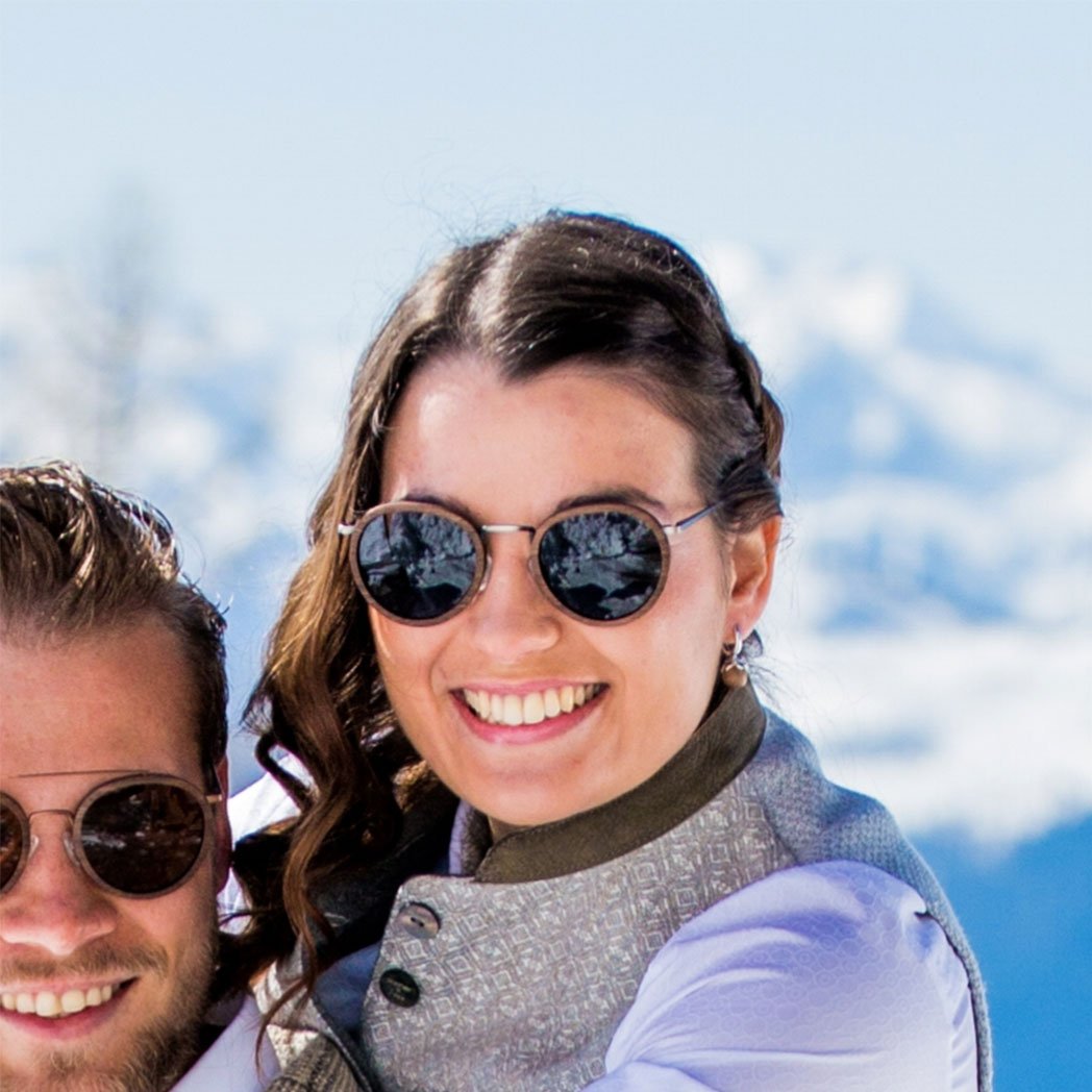 Drevené okuliare Meerblick Metal